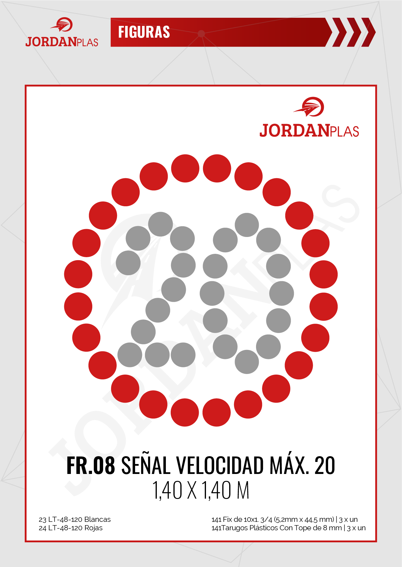 FR08 Señal Velocidad Máx. 20